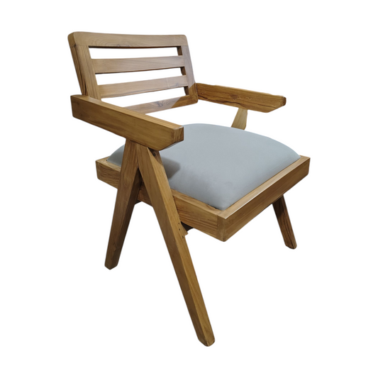 living room chair Solid Wood Dining Chair (Set of 1, Finish Color - matt)