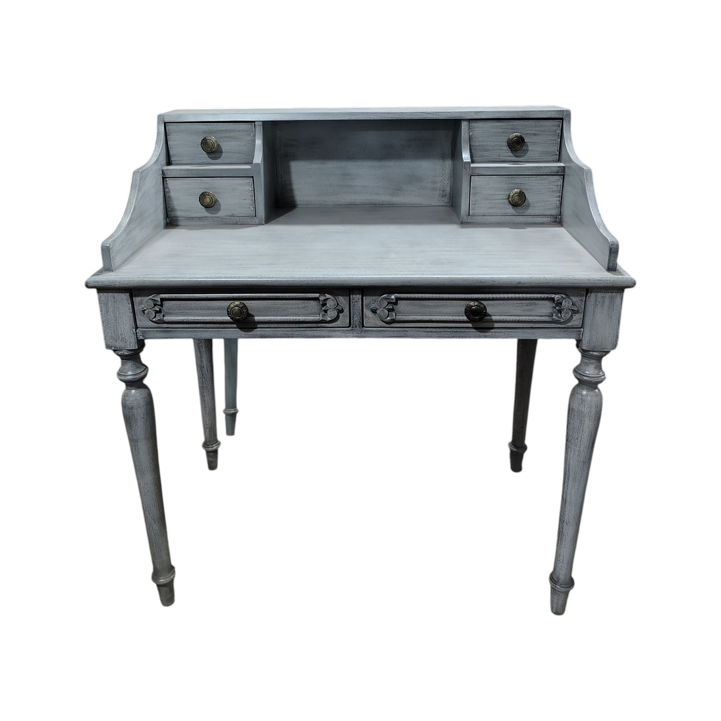 study table Solid Wood Study Table (Free Standing, Finish Color - matt, Pre-assembled)