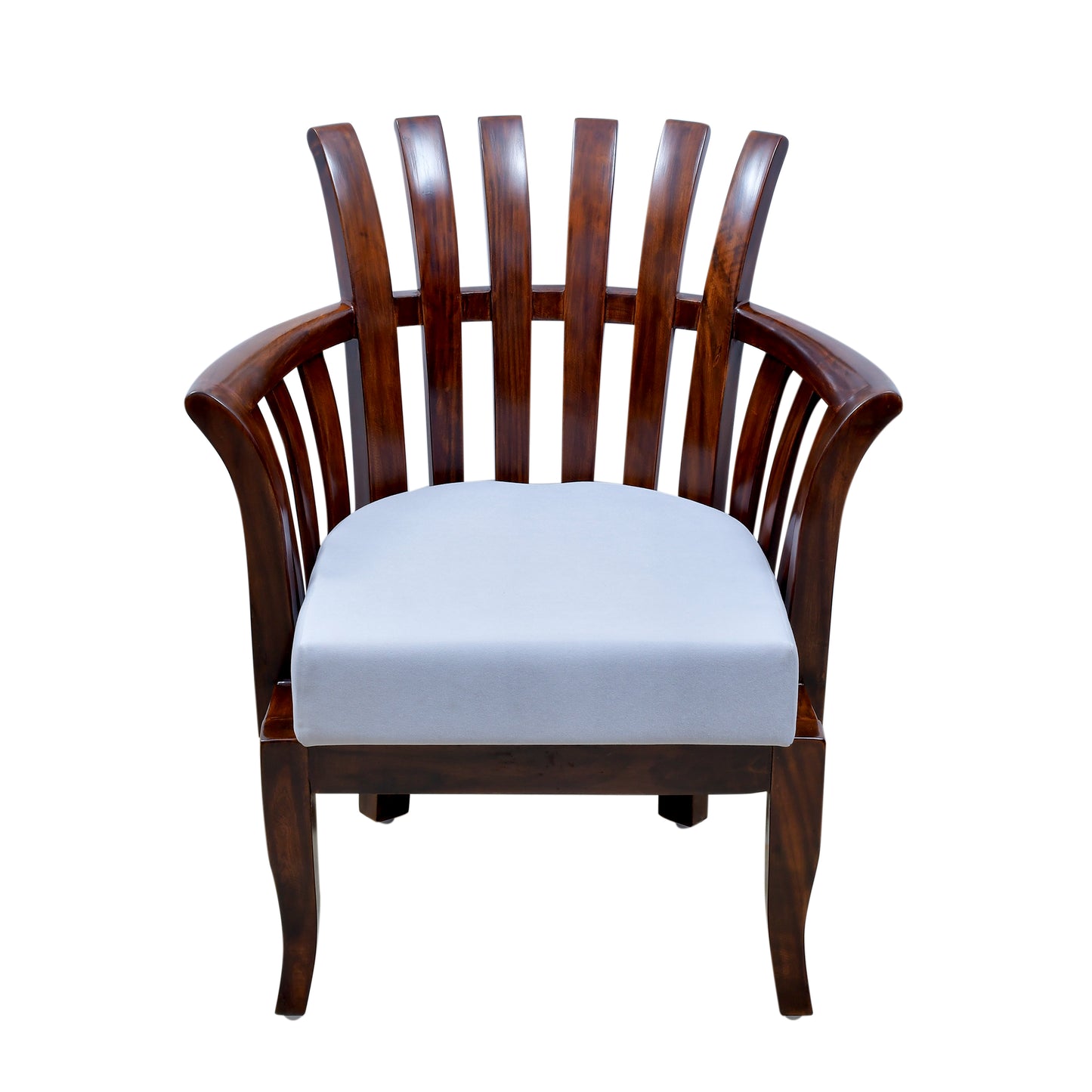 lumber casa Solid Wood Living Room Chair (Finish Color - Walnut (Antique finish), Pre-assembled)