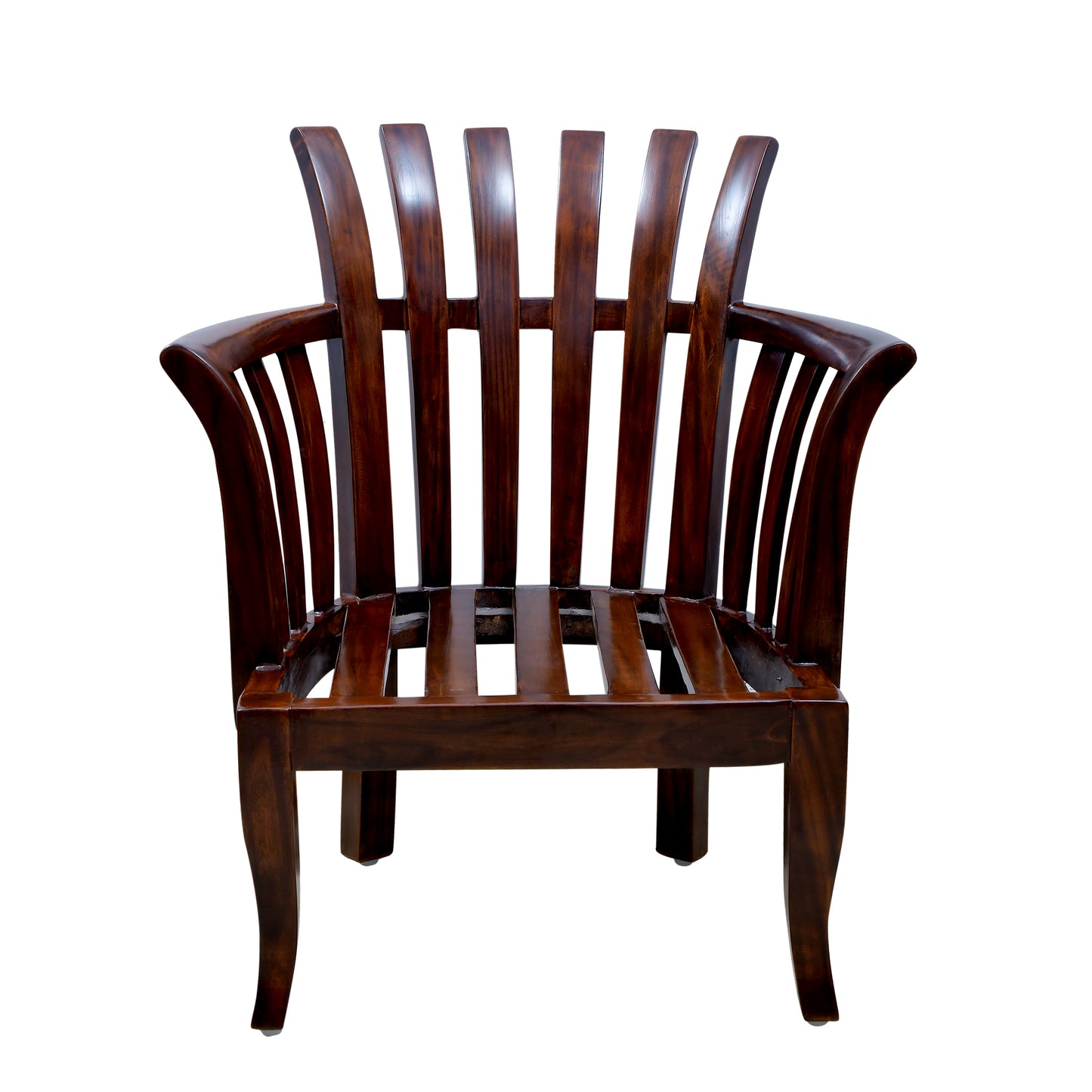 lumber casa Solid Wood Living Room Chair (Finish Color - Walnut (Antique finish), Pre-assembled)