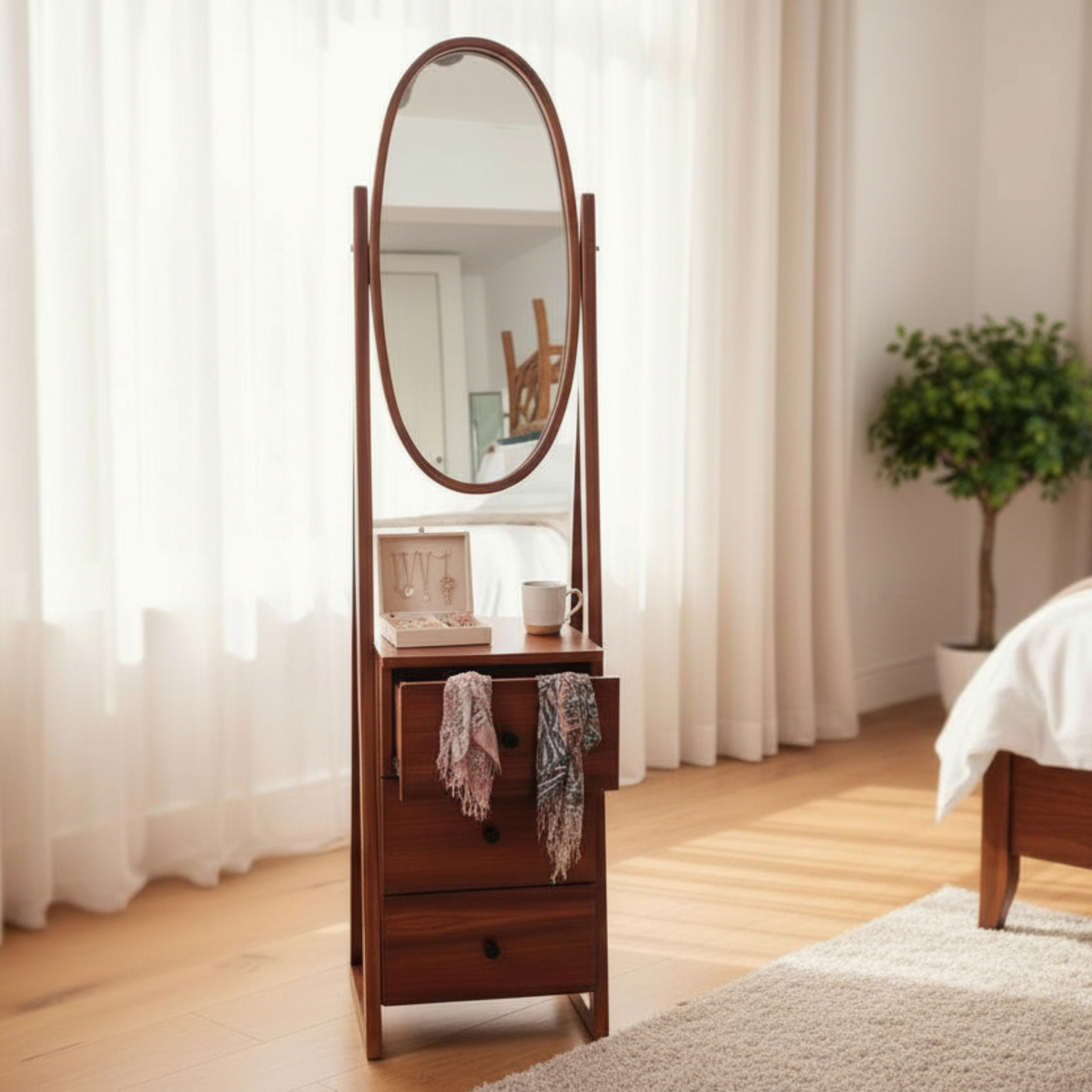 Solid Wood Dressing Table