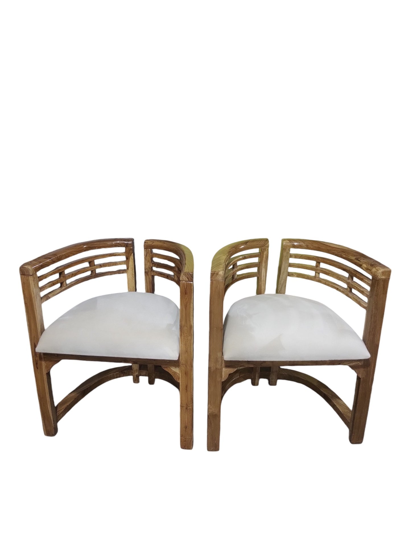 DURABLE TEAK WOOD CHAIR FOR HOME AND OFFICE SOLID WOOD LIVING ROOM CHAIR (FINISH COLOUR - TEAK WOOD , PRE-ASSEMBLED