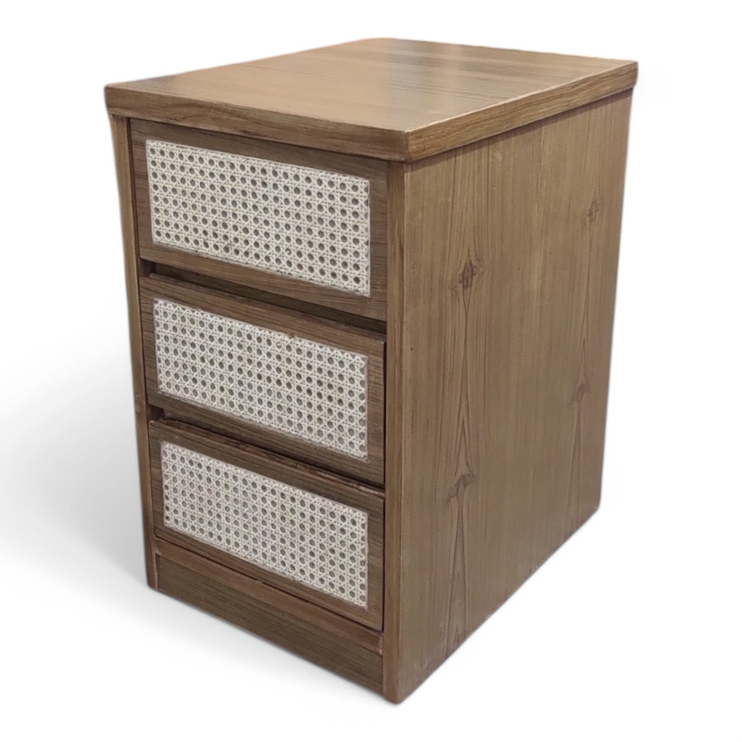 Lumber Casa Rattan Weave Storage Cabinet