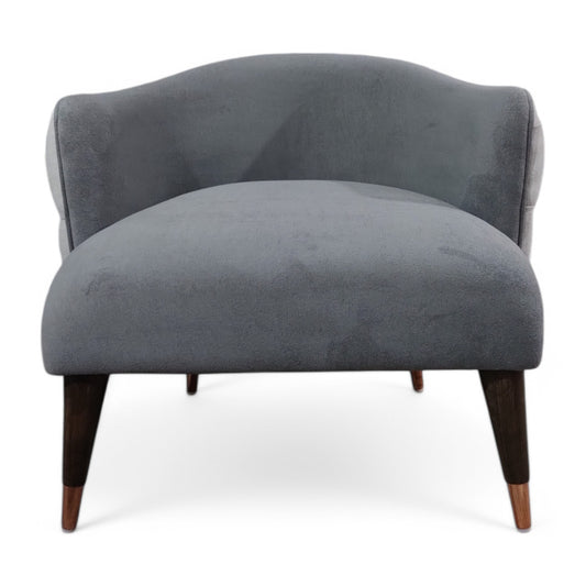 Modern Accent Chair with Button Tufted Back