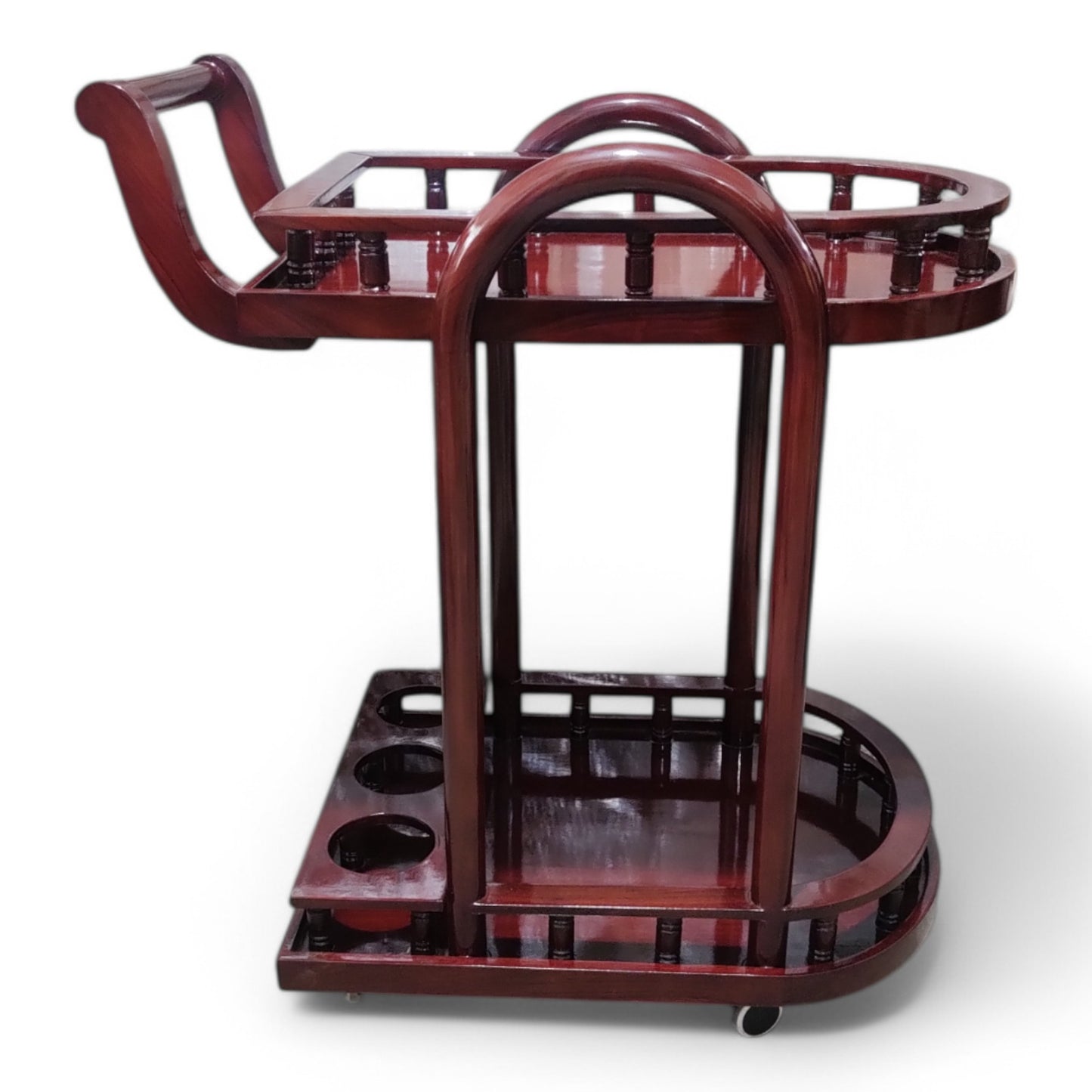 Bar Trolley with Wheels