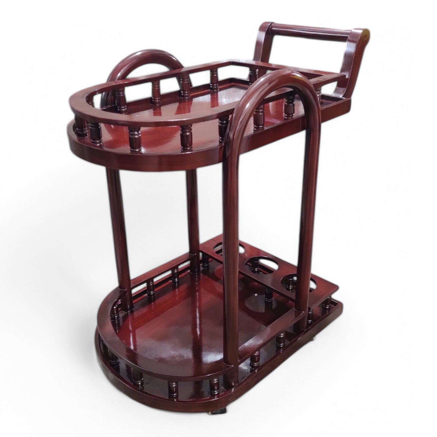 Bar Trolley with Wheels