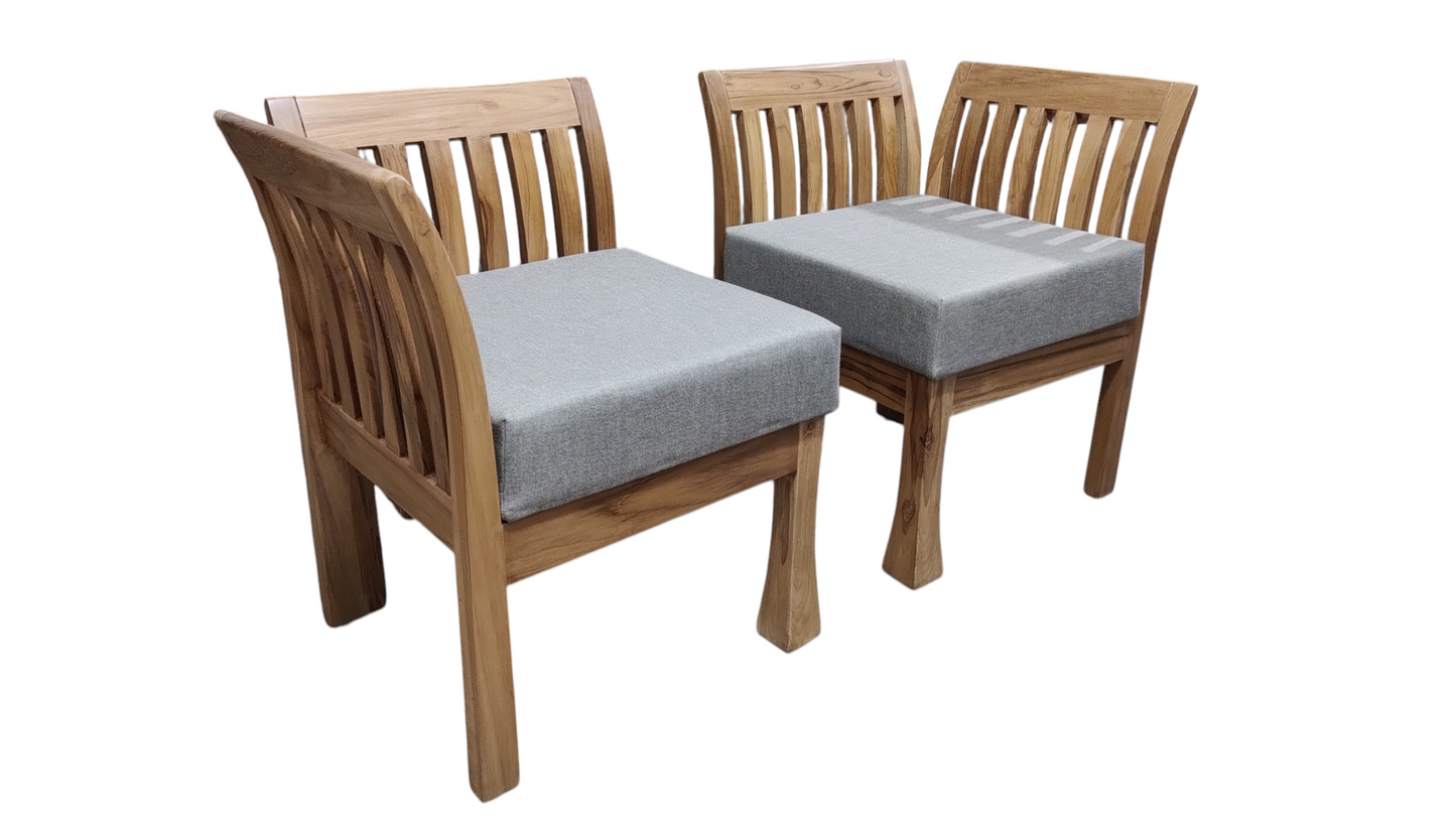 living space with this masterfully crafted corner accent chair Solid Wood Living Room Chair (Finish Color - LIGHT WALNUT, Pre-assembled)