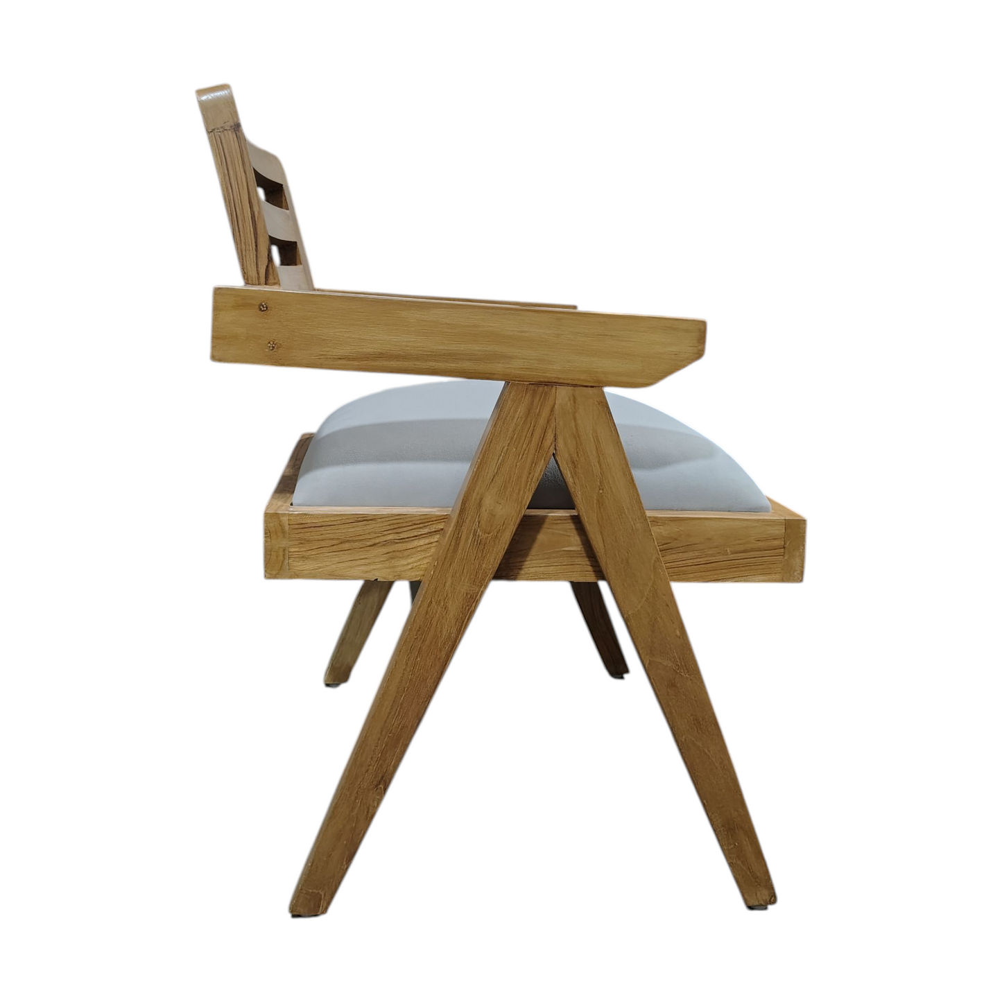 living room chair Solid Wood Dining Chair (Set of 1, Finish Color - matt)