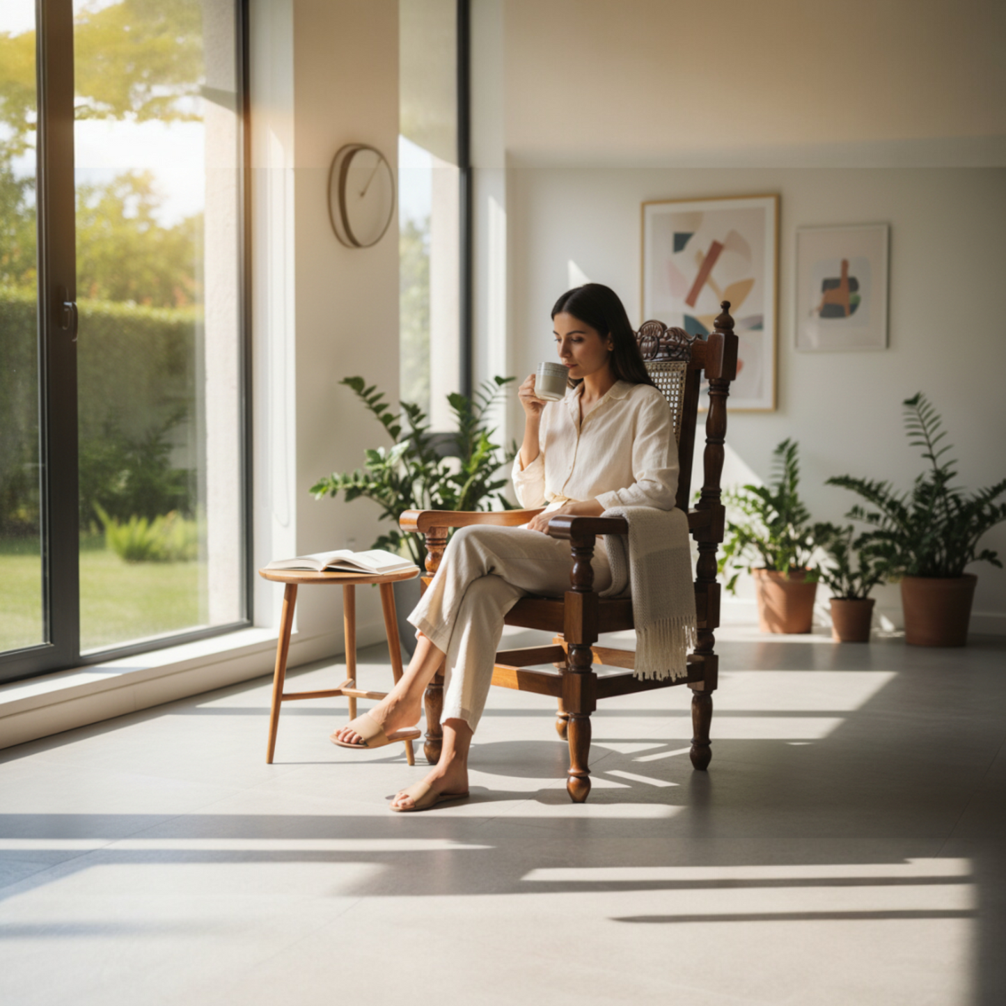 LUMBER CASA MESH STUDT ARM CHAIR (BRAWN , OPTIONAL INSTALLATION AVAILABLE)